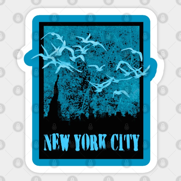 NYC Sticker by Sinmara